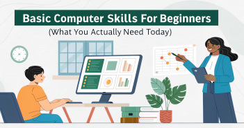 Basic Computer Skills for Beginners (What You Actually Need Today)